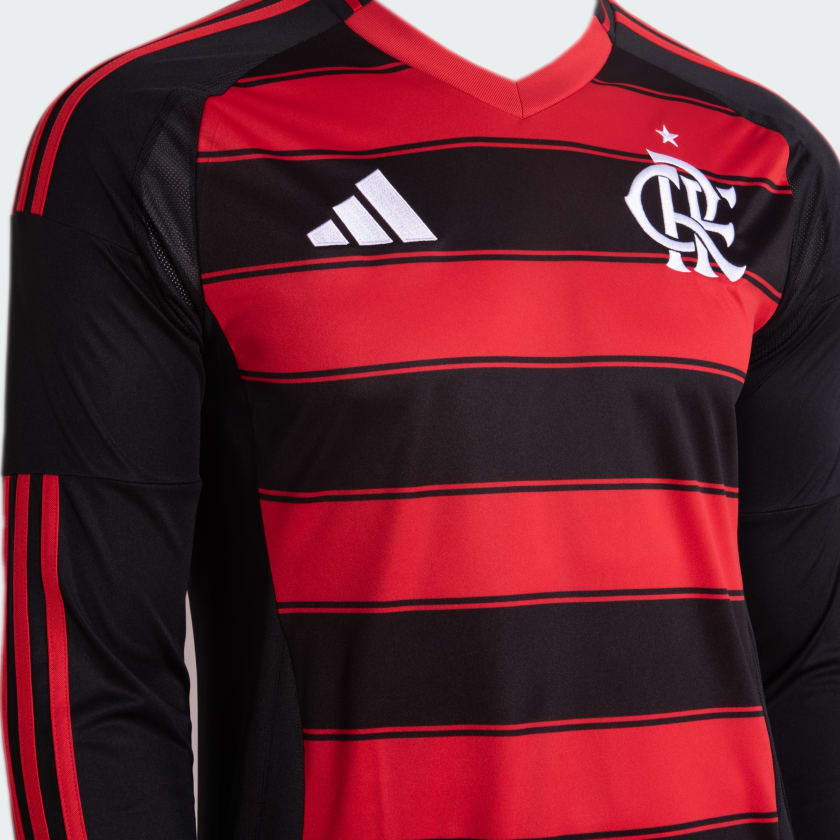 Camisa Manga Longa Adidas Flamengo 2025/26 I - foto 6