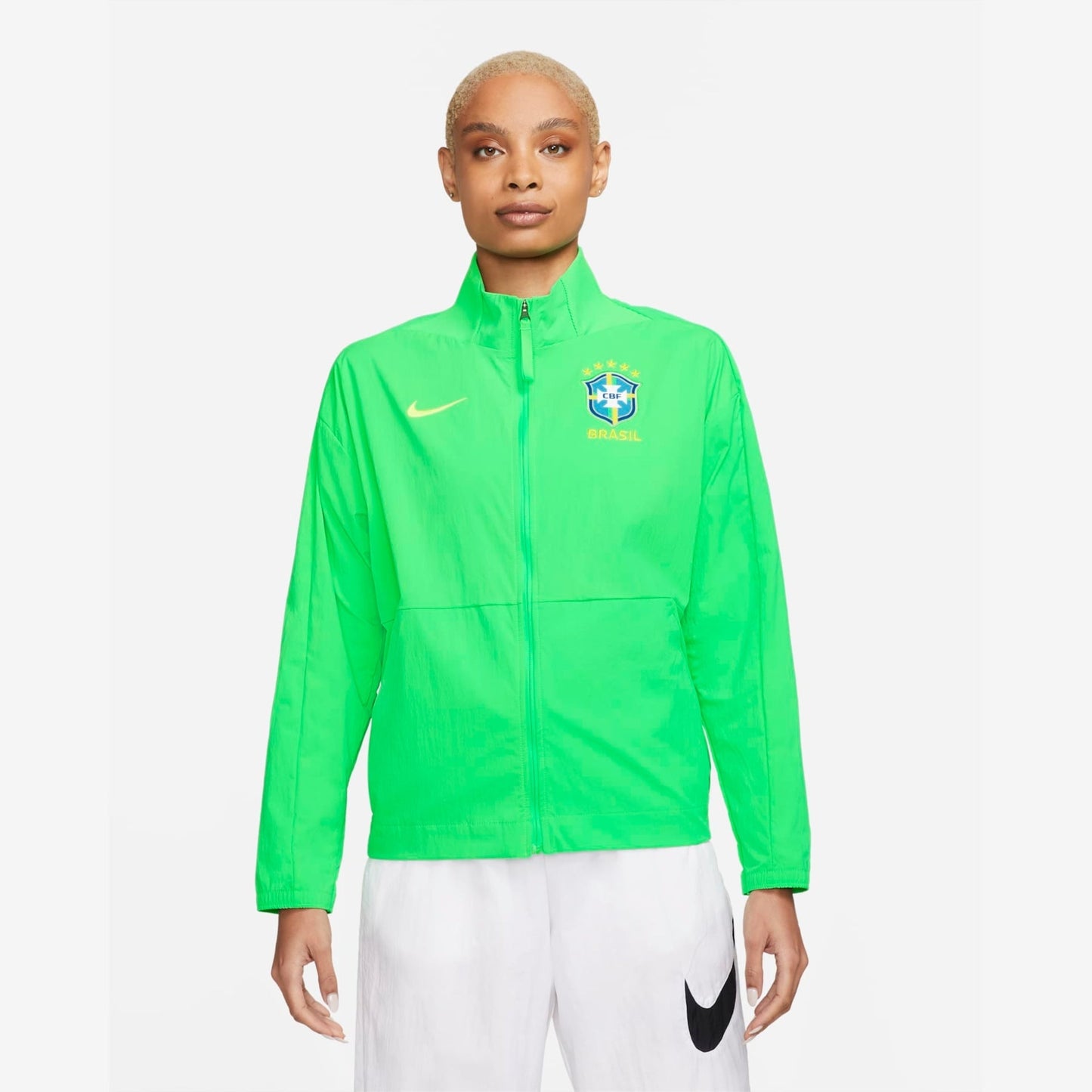 Jaqueta Nike Brasil Dri-FIT Feminina - foto 1