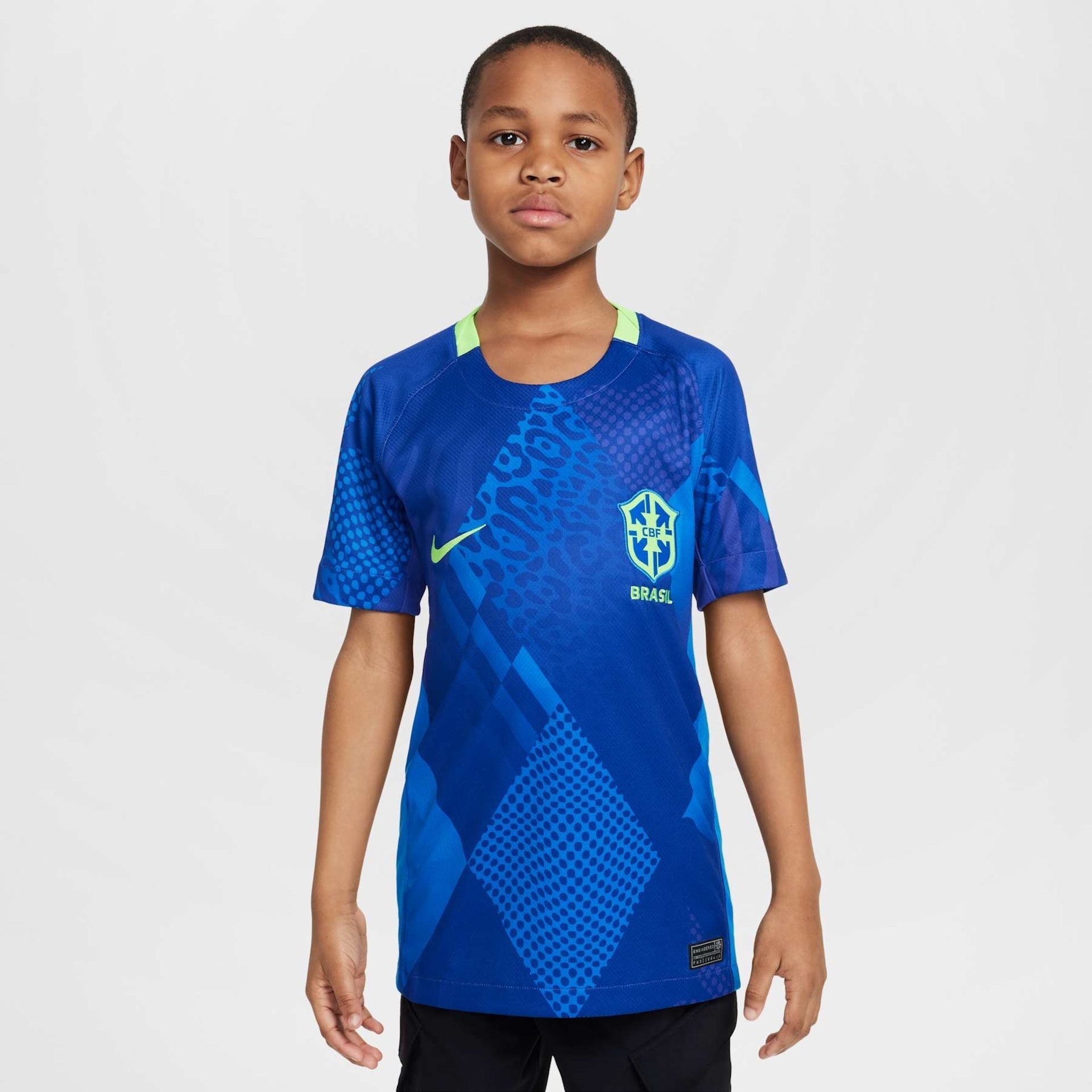 Camisa Nike Brasil II 2025/26 Torcedor Pro Infantil - foto 1