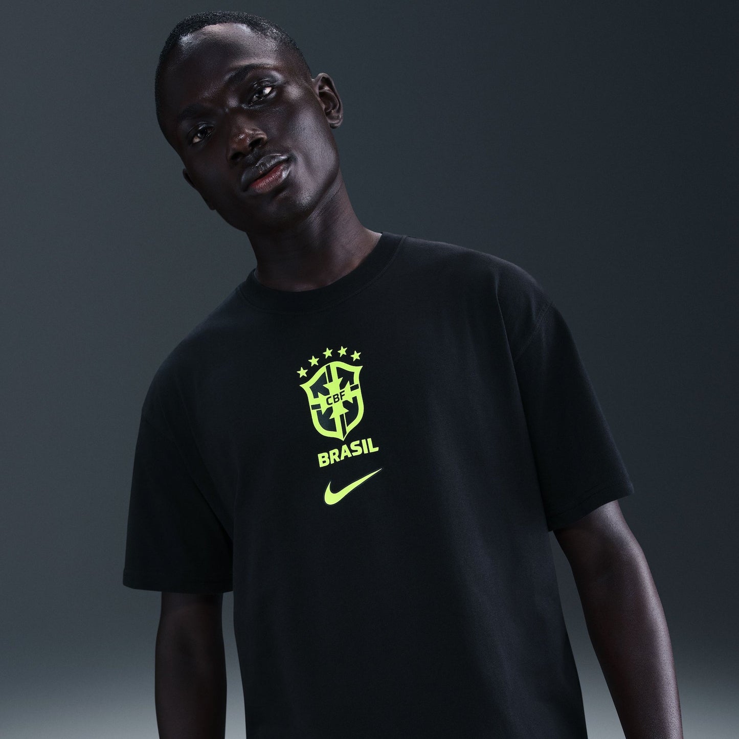 Camiseta de Goleiro Brasil Nike Premium Masculina - foto 1