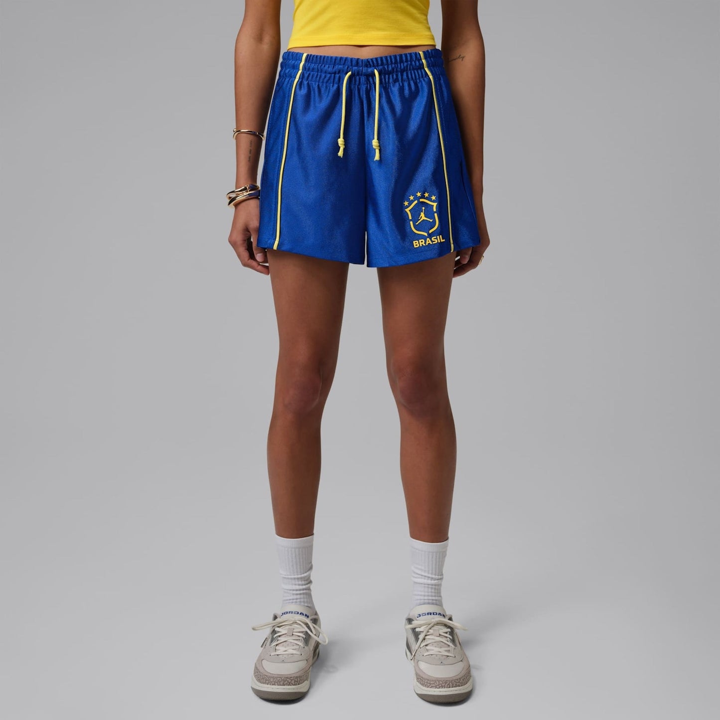 Shorts Brasil Jordan Brooklyn Knit Feminino - foto 1