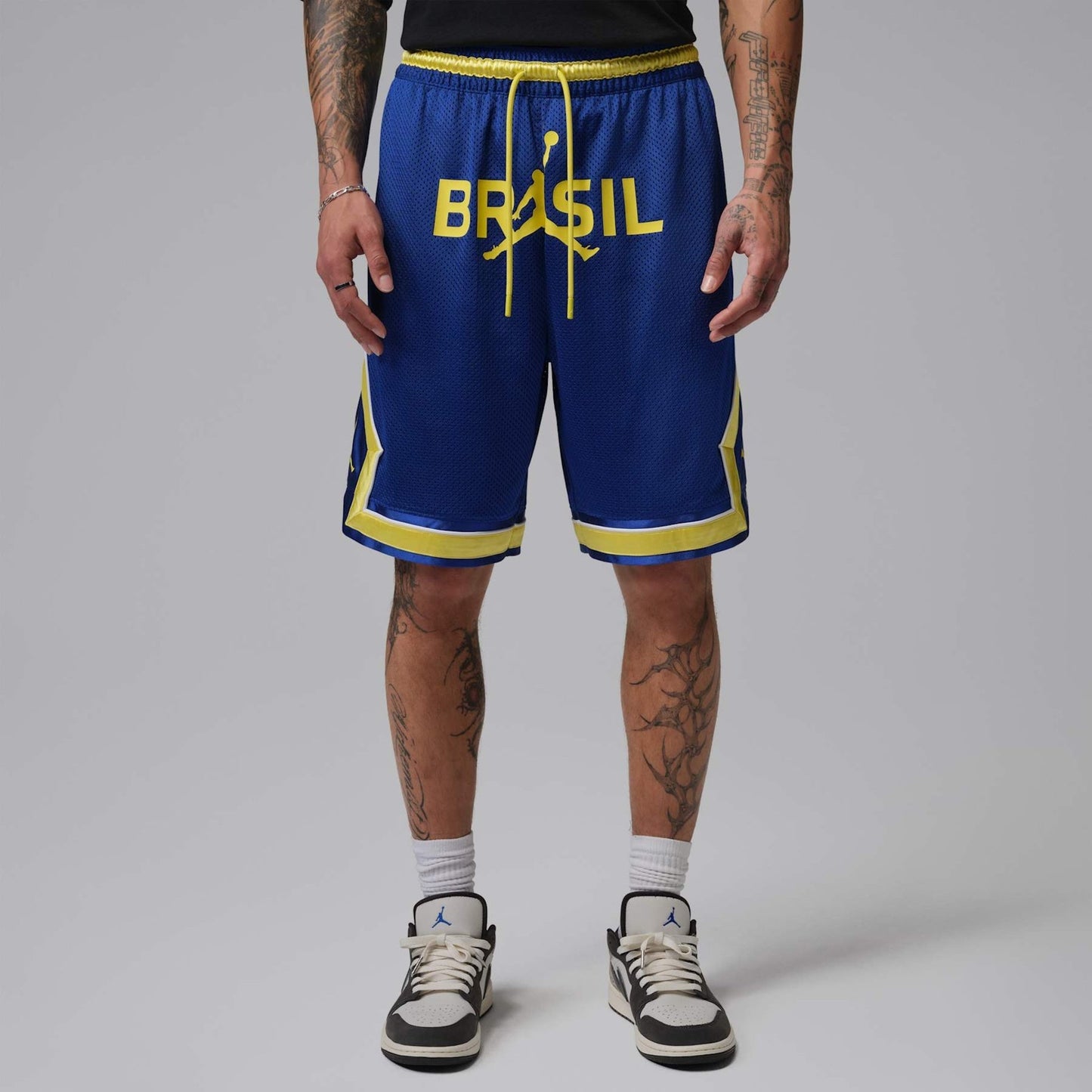 Shorts Brasil Jordan Mesh Diamond Masculino - foto 1