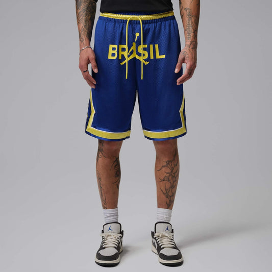Shorts Brasil Jordan Mesh Diamond Masculino - foto 1