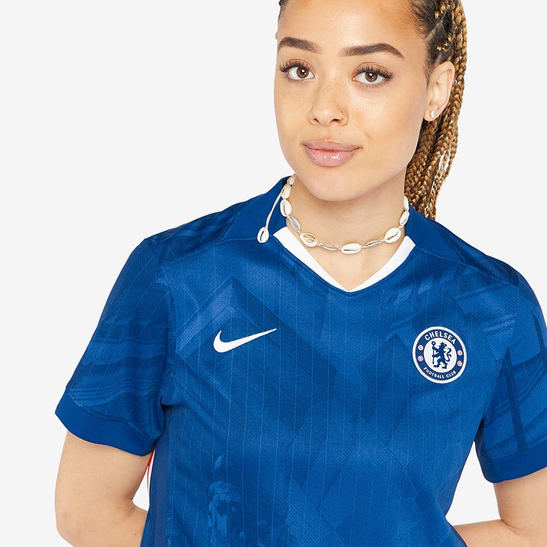 Camisa Feminina Nike Chelsea 2025/26 I Torcedor - foto 4