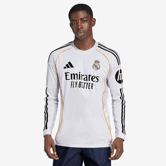 Camisa Adidas Real Madrid 2025/26 I Manga Longa - foto 1