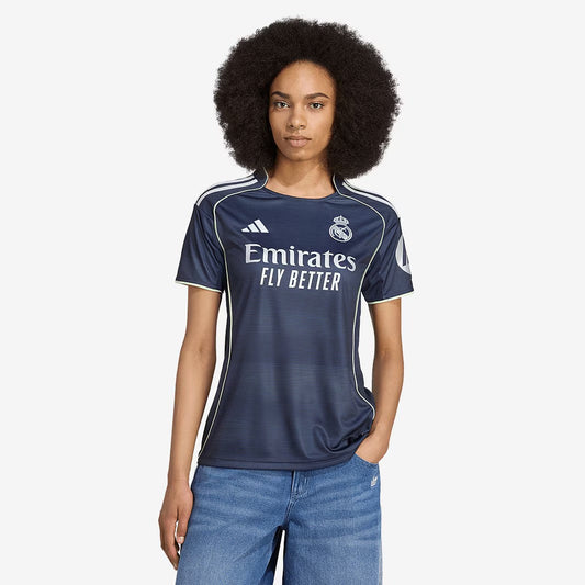 Camisa Feminina Adidas Real Madrid 2025/26 II - foto 1