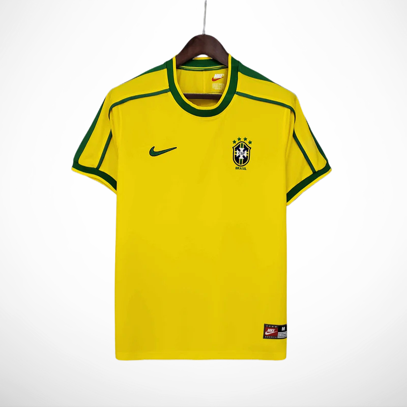 Camisa Seleção Brasil Home - Retrô 1998 - foto 3