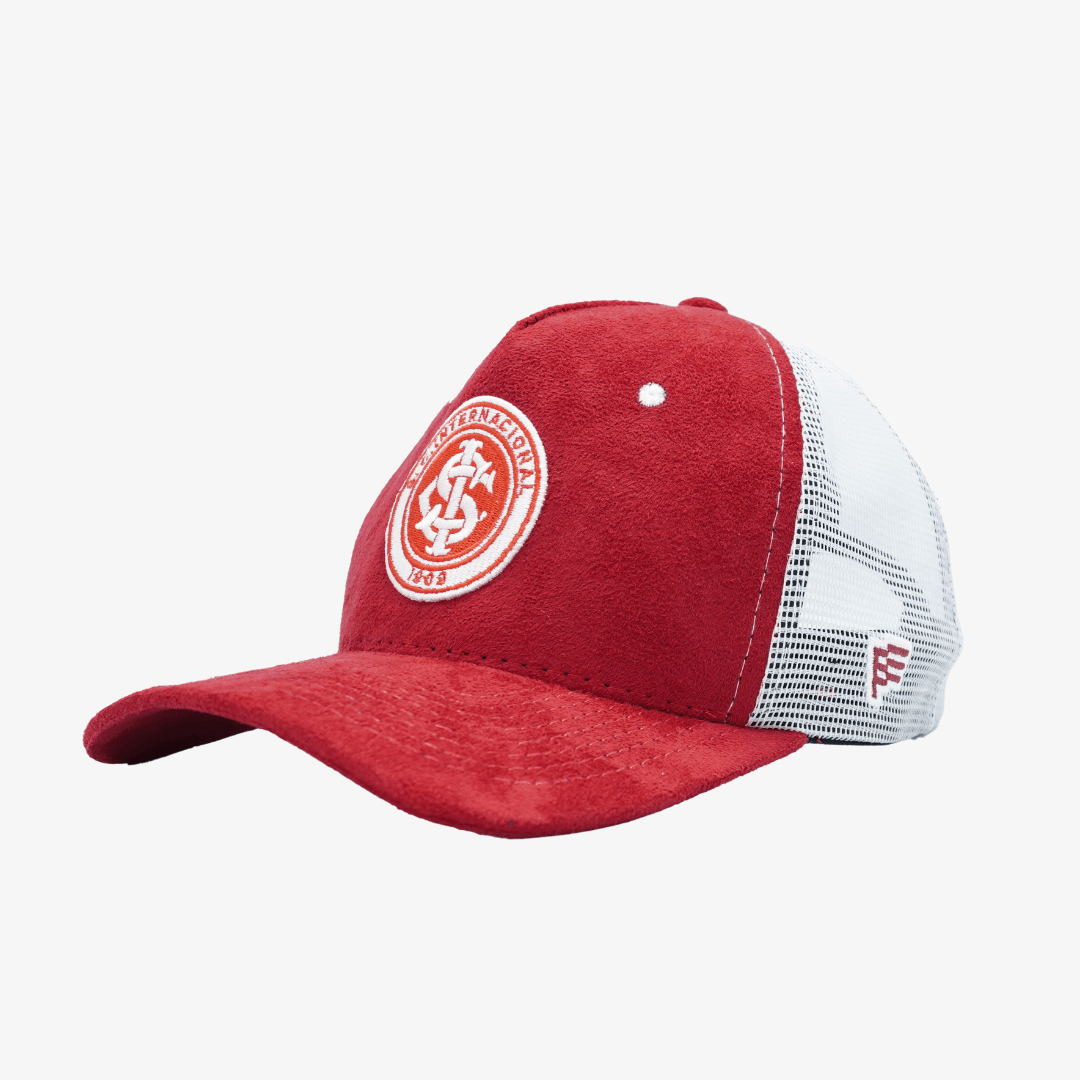 Boné Trucker Internacional Tela - Vermelho - foto 1