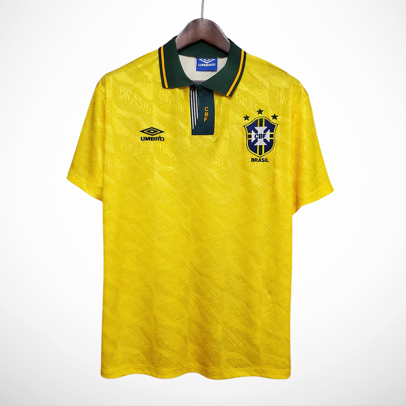 Camisa Seleção Brasil Home - Retrô 1991/92 - foto 3