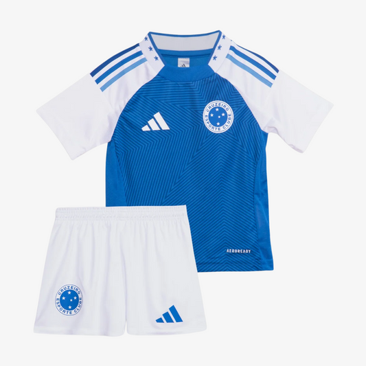 Conjunto Infantil Adidas Cruzeiro 2025/26 I - foto 1