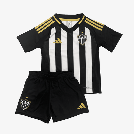 Conjunto Infantil Adidas Atlético Mineiro 2024/25 I - foto 1