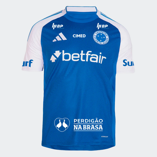 Camisa Adidas Cruzeiro 2025/26 I Com Patrocínios - foto 1