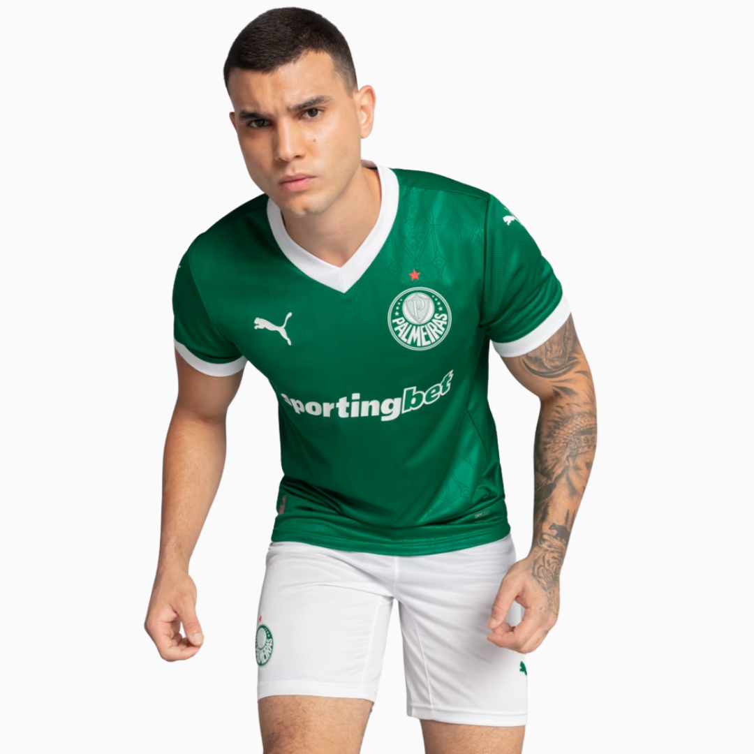 Camisa Puma Palmeiras 2025/26 I Jogador - foto 3