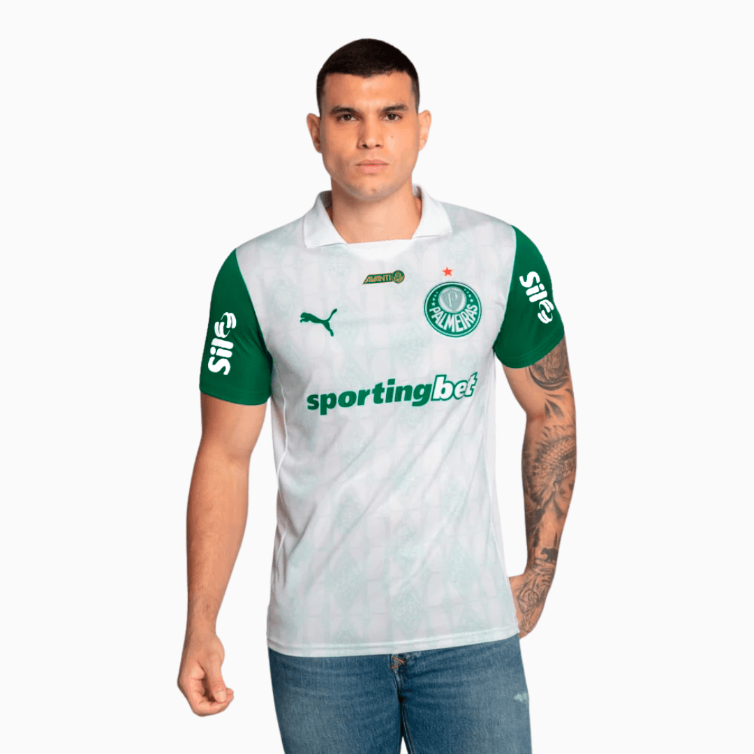 Camisa Puma Palmeiras 2025/26 II Com Patrocínios - foto 4