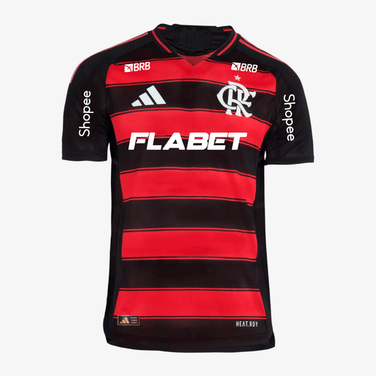 Camisa Adidas Flamengo 2025/26 I Authentic Com Patrocínios - foto 1