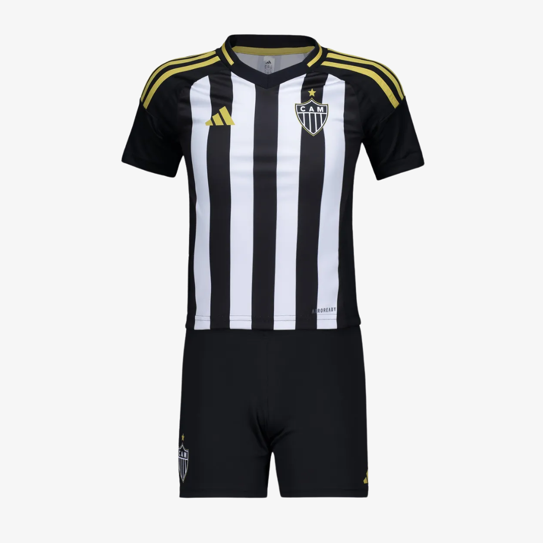 Conjunto Infantil Adidas Atlético Mineiro 2024/25 I - foto 2