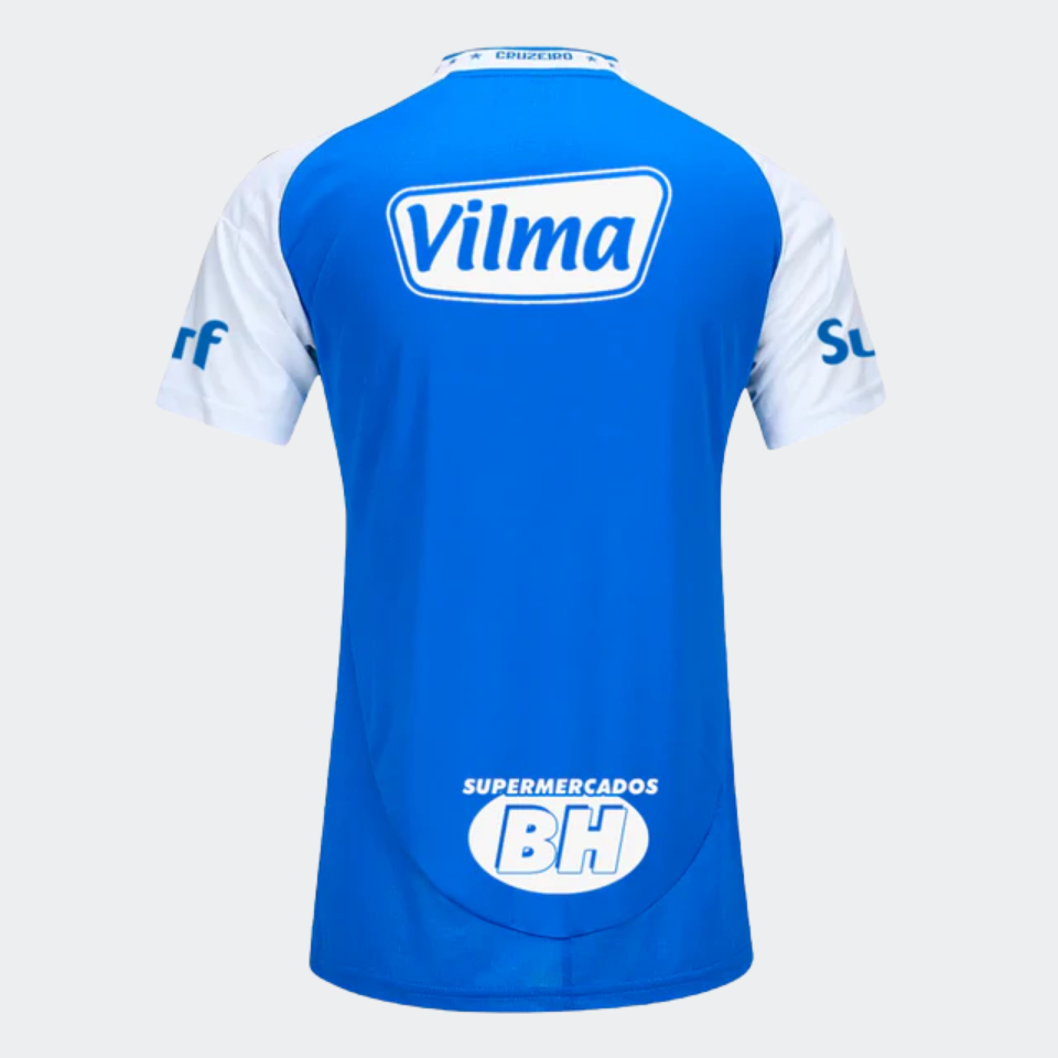 Camisa Feminina Adidas Cruzeiro 2025/26 I Com Patrocínios - foto 2