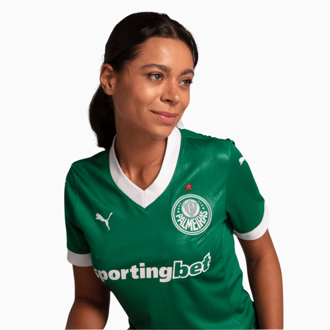 Camisa Feminina Puma Palmeiras 2025/26 I Torcedor - foto 2