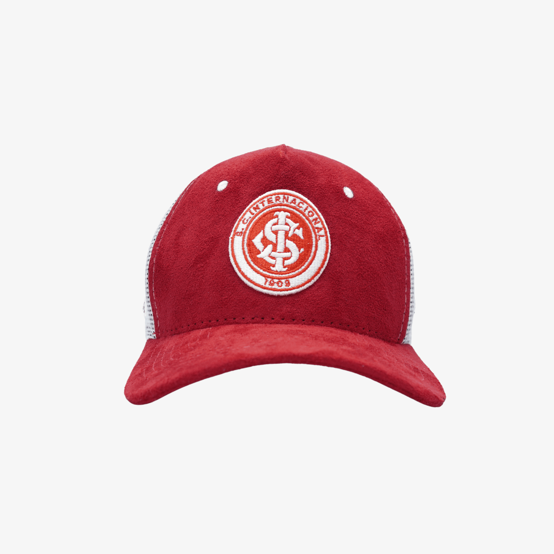 Boné Trucker Internacional Tela - Vermelho - foto 2
