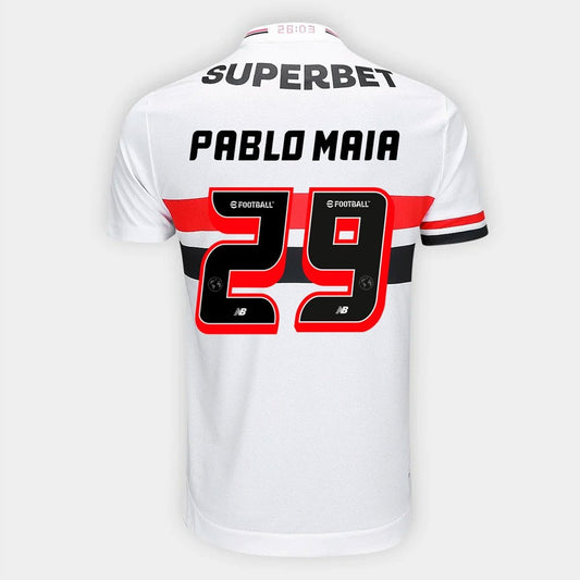 Camisa New Balance São Paulo 2025/26 I Pablo Maia N° 29 - foto 1