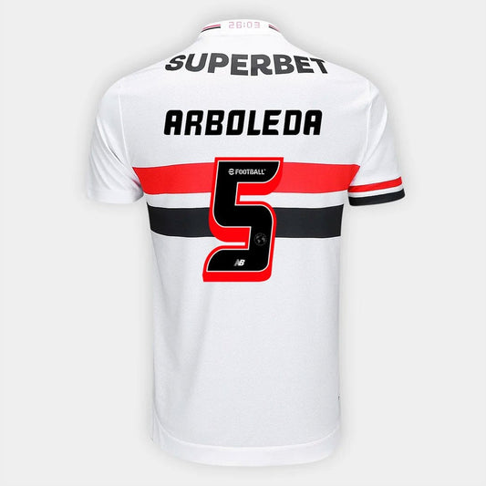 Camisa New Balance São Paulo 2025/26 I Arboleda N° 5 - foto 1