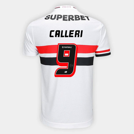 Camisa New Balance São Paulo 2025/26 I Calleri N° 9 - foto 1
