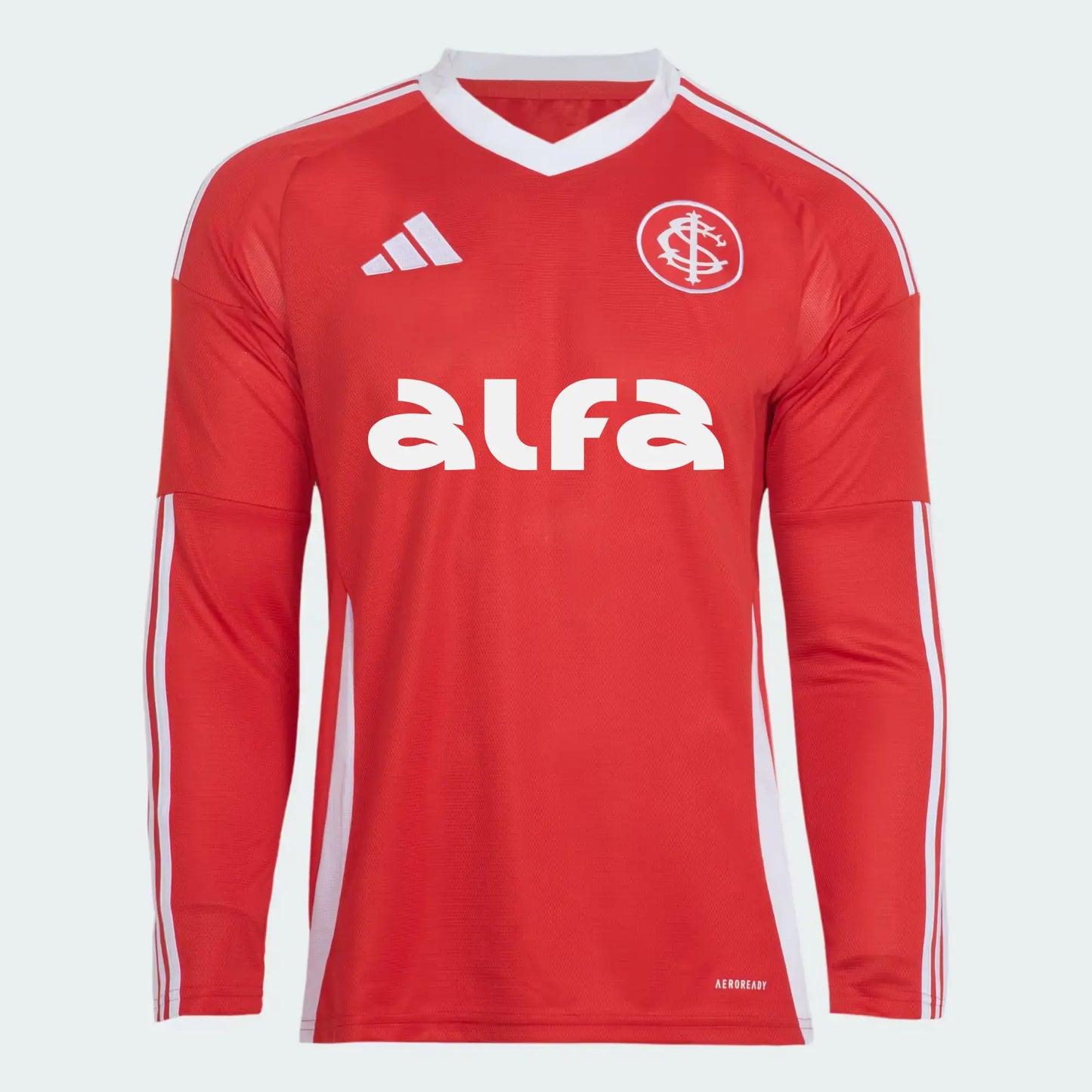 Camisa Adidas Internacional Manga Longa 2025/26 I Com Patrocínios - foto 1