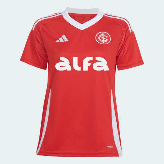 Camisa Feminina Adidas Internacional 2025/26 I Com Patrocínios - foto 1