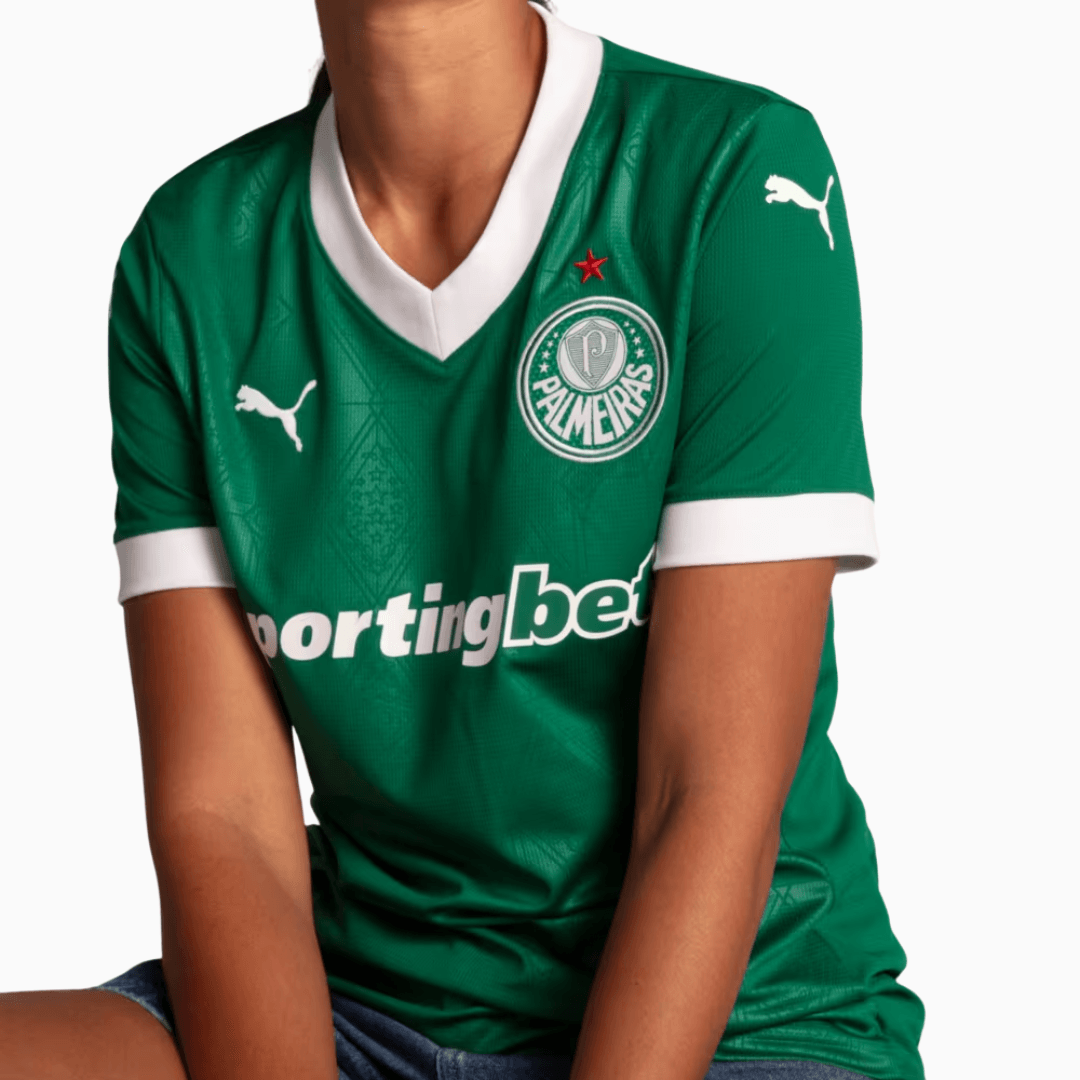Camisa Feminina Puma Palmeiras 2025/26 I Torcedor - foto 3