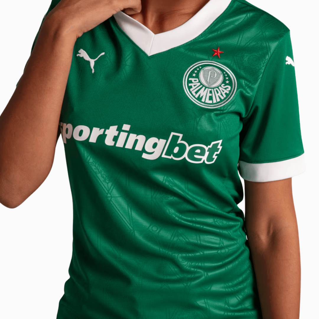 Camisa Feminina Puma Palmeiras 2025/26 I Torcedor - foto 4