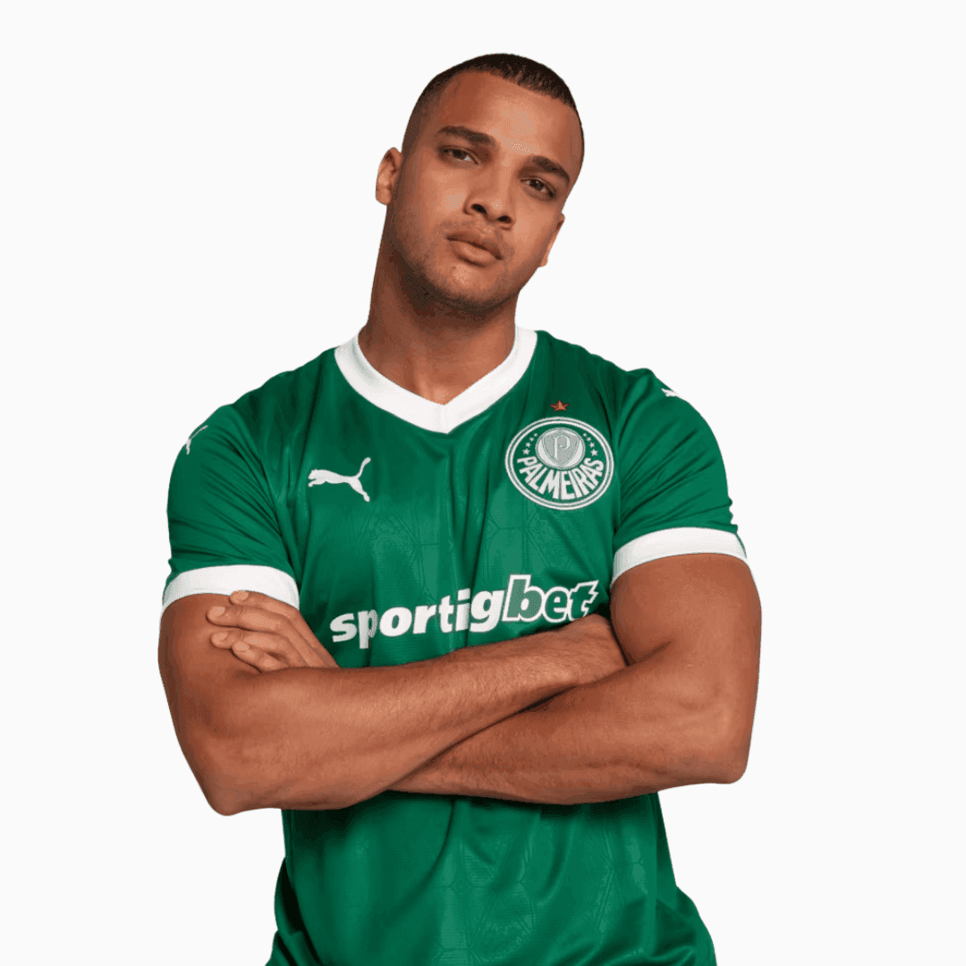 Camisa Puma Palmeiras 2025/26 I - Gómes N° 15 - foto 5
