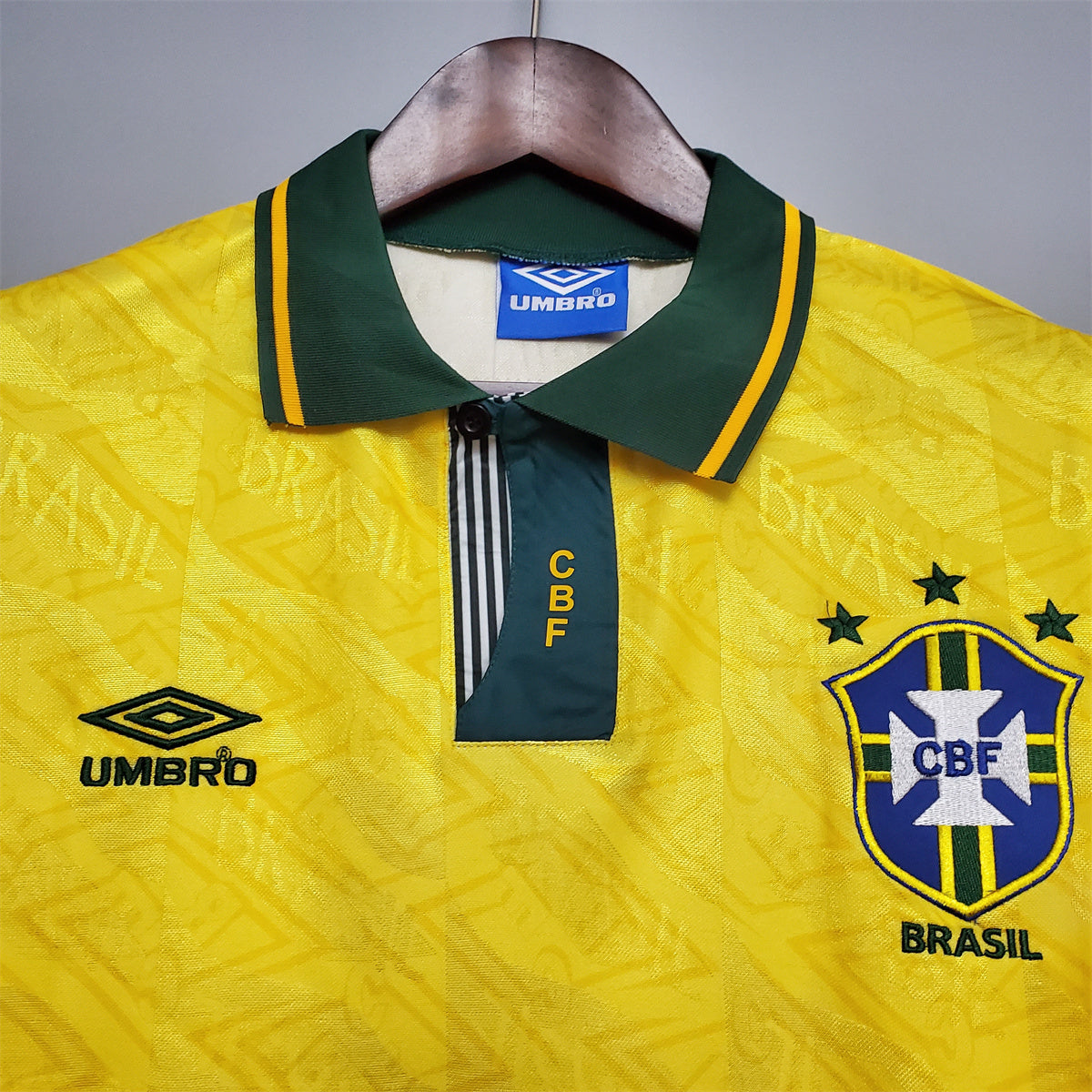 Camisa Seleção Brasil Home - Retrô 1991/92 - foto 5