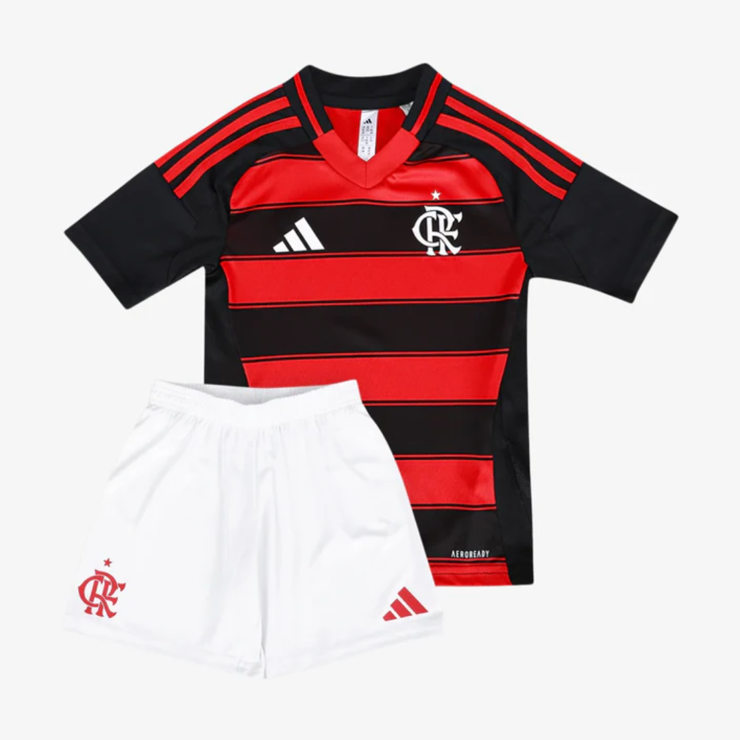 Conjunto Infantil Adidas Flamengo 2025/26 I - foto 1