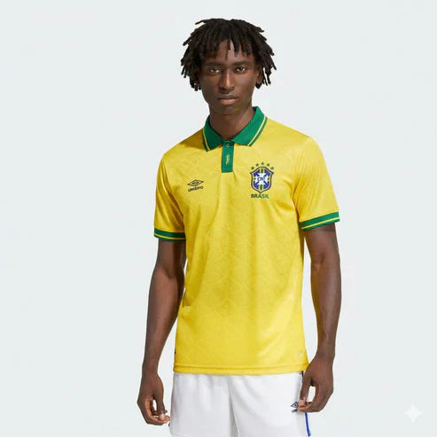 Camisa Seleção Brasil Home - Retrô 1991/92 - foto 1