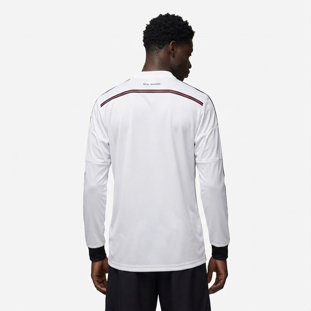 Camisa Retrô Real Madrid 2014/15 I Manga Longa - foto 2