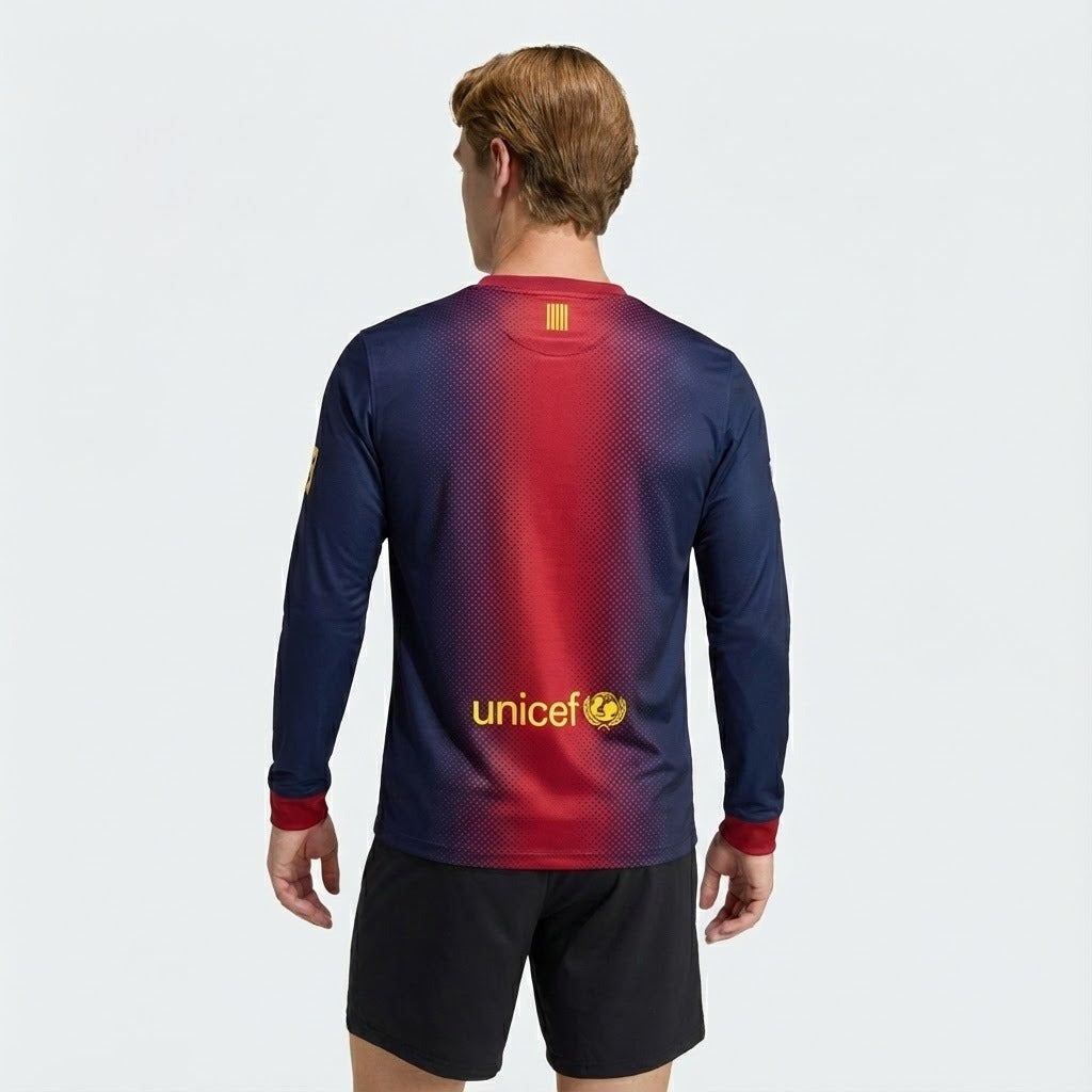 Camisa Retrô Barcelona 2012/13 I Manga Longa - foto 2