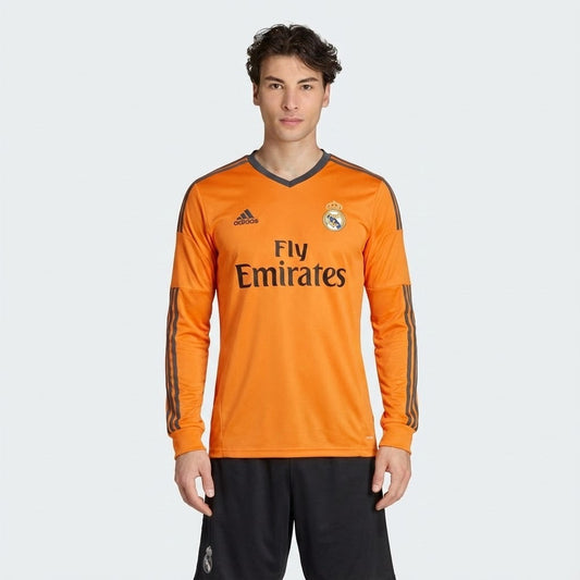 Camisa Retrô Real Madrid 2013/14 II Manga Longa - foto 1