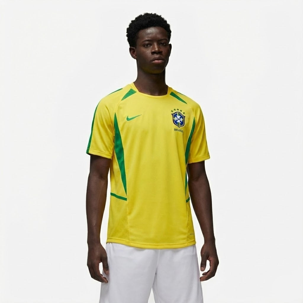Camisa Seleção Brasil Home - Retrô 2002 - foto 1