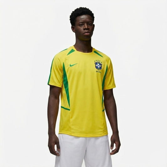 Camisa Seleção Brasil Home - Retrô 2002 - foto 1
