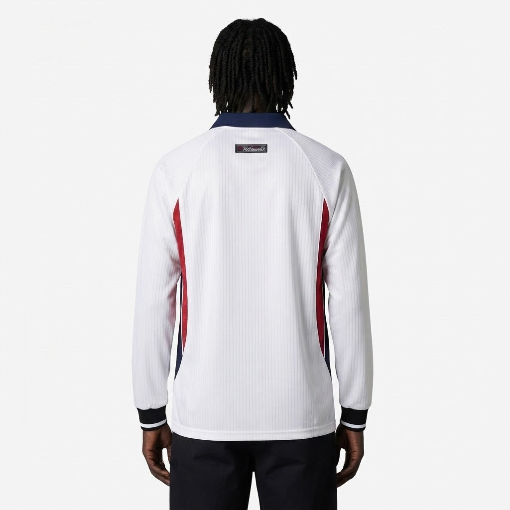 Camisa Retrô Inglaterra 1998/99 I Manga Longa - foto 2