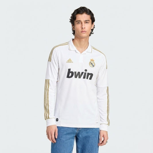 Camisa Retrô Real Madrid 2011/12 I Manga Longa - foto 1