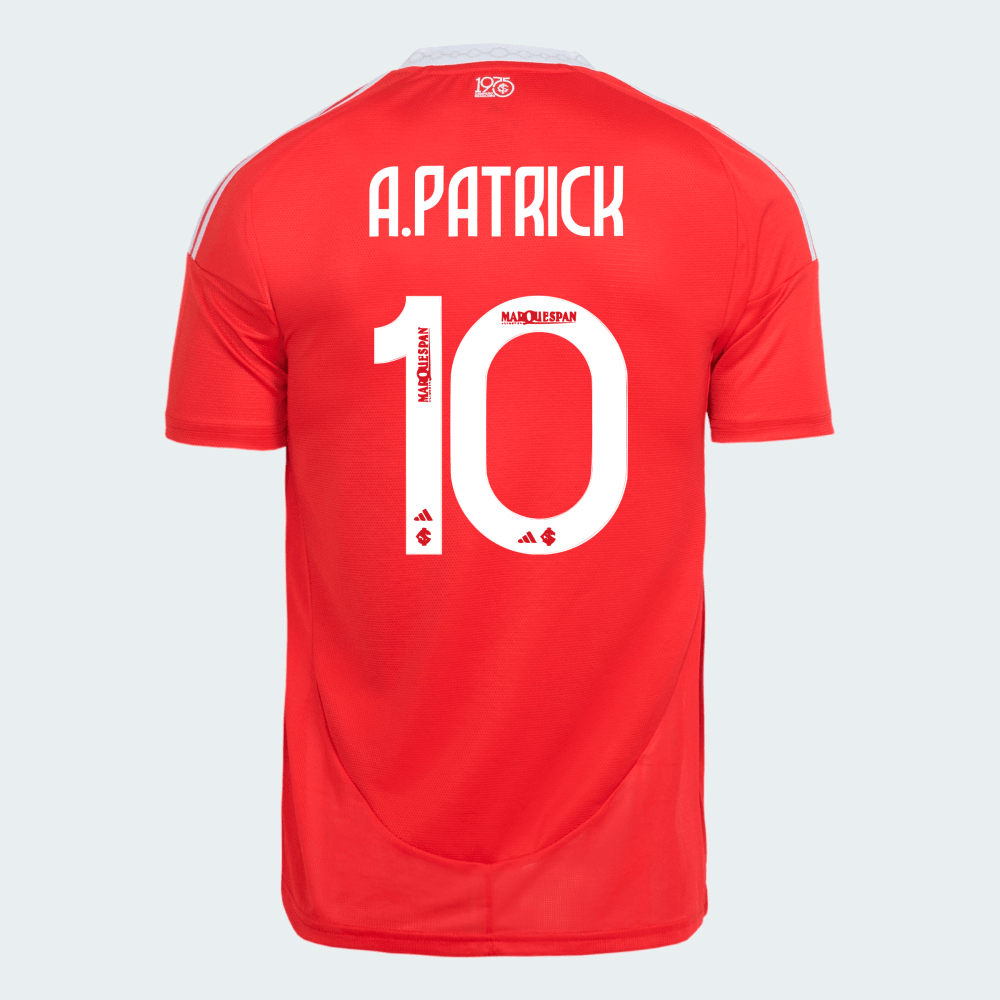Camisa Adidas Internacional 2025/26 I - A. Patrick N° 10 - foto 1