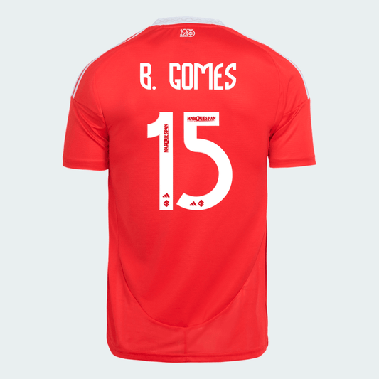 Camisa Adidas Internacional 2025/26 I - B. Gomes N° 15 - foto 1