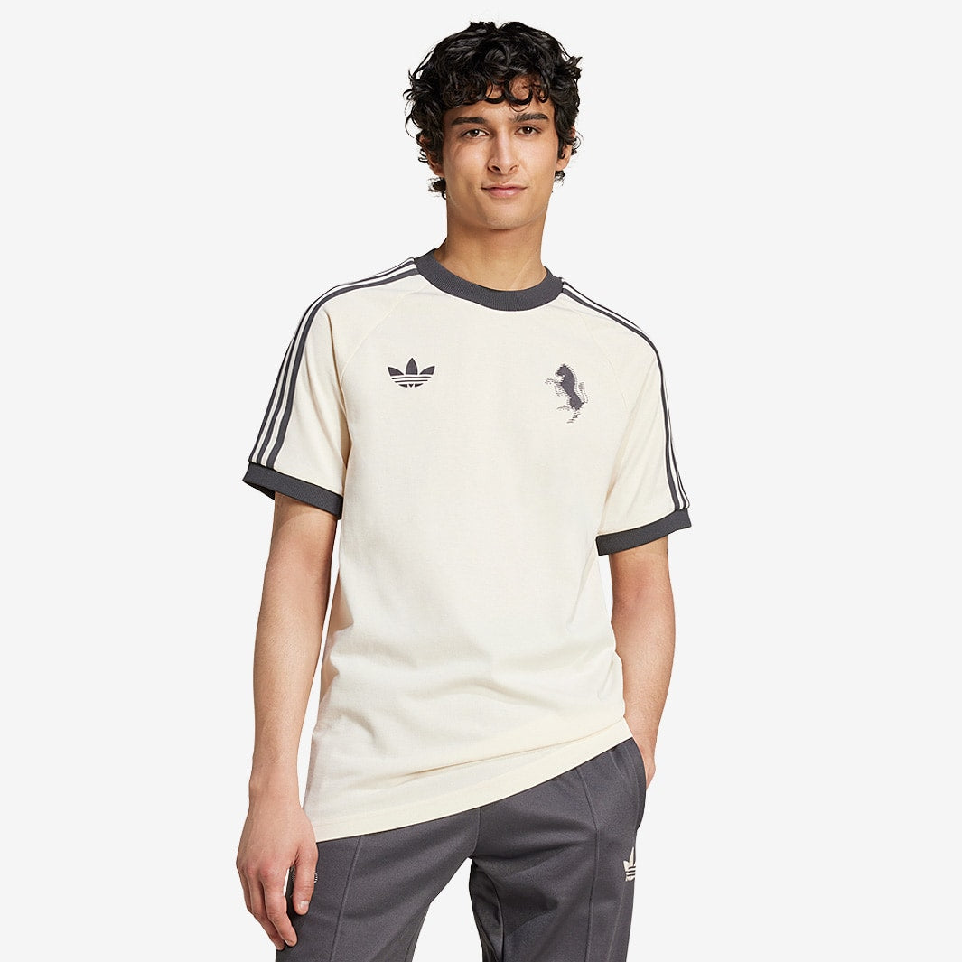 Camisa Casual Adidas Juventus FC 3 Stripes - foto 1