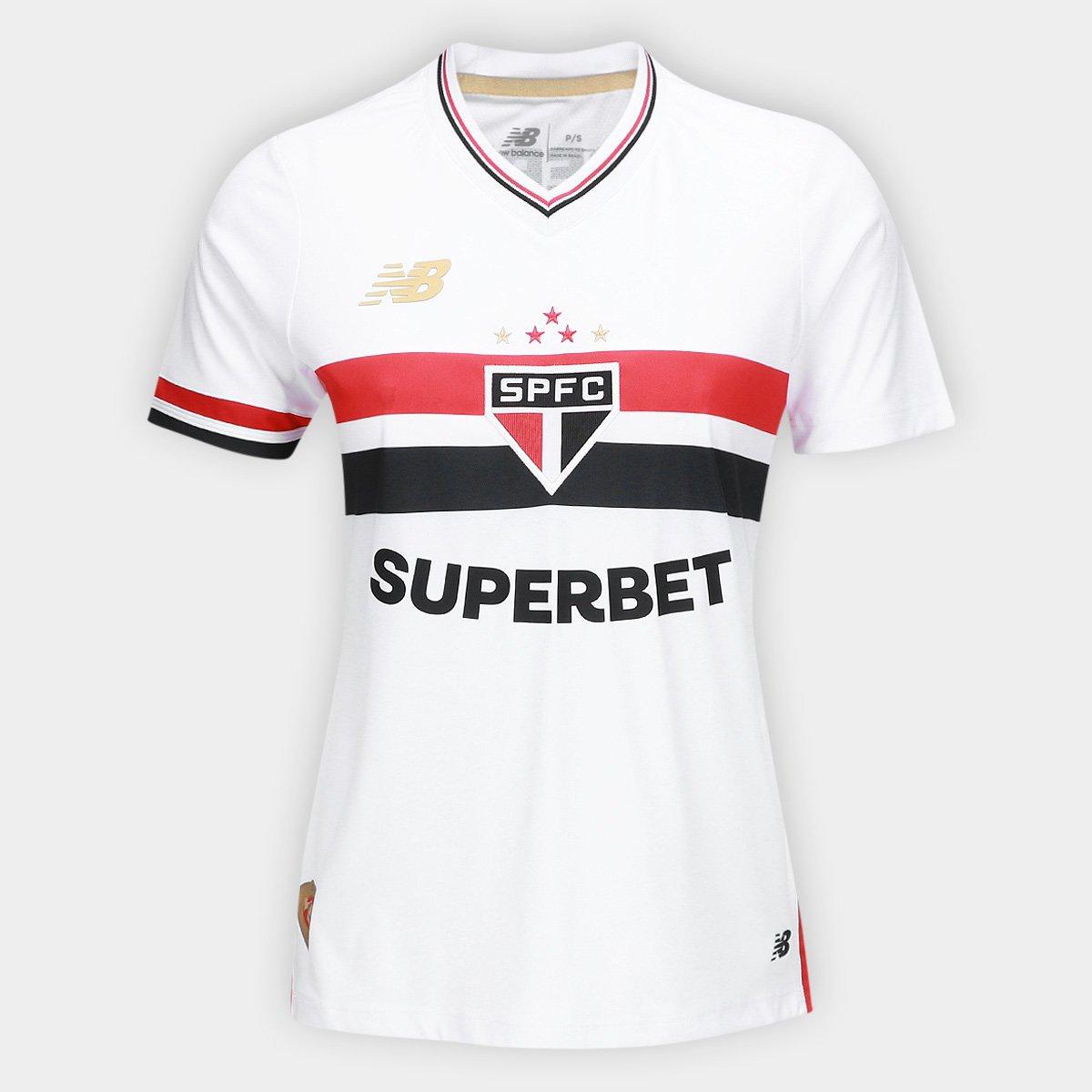 Camisa Feminina New Balance São Paulo 2025/26 I - foto 1