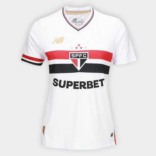 Camisa Feminina New Balance São Paulo 2025/26 I - foto 1
