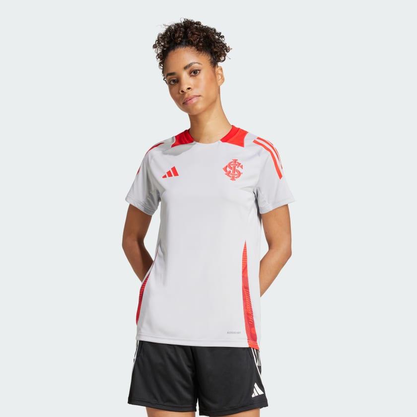 Camisa Feminina Treino Adidas Internacional 2024 Tiro - foto 2