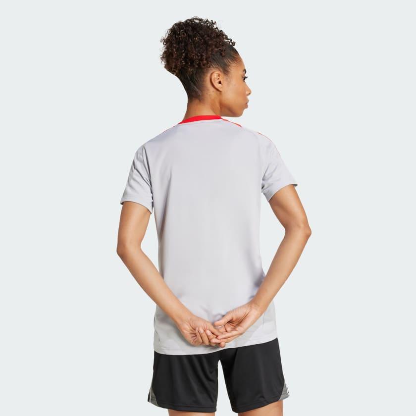 Camisa Feminina Treino Adidas Internacional 2024 Tiro - foto 3