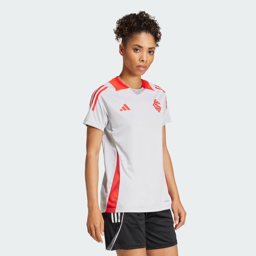 Camisa Feminina Treino Adidas Internacional 2024 Tiro - foto 4