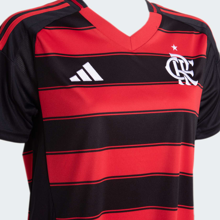 Camisa Feminina Adidas Flamengo 2025/26 I - foto 3